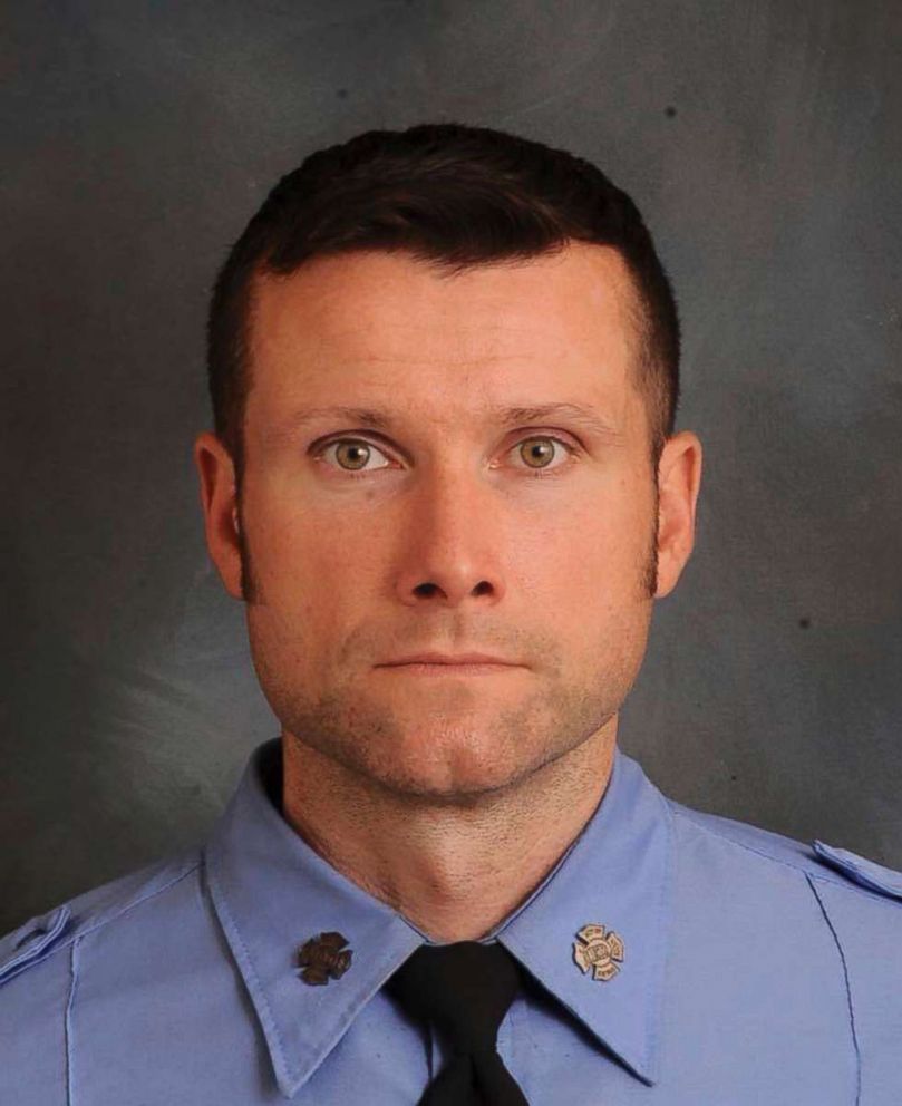PHOTO: This photo provided by New York Fire Department shows FDNY Firefighter Michael R. Davidson of Engine Company 69.  Davidson was killed after a massive fire broke out at a building in the Harlem section of New York, March 22, 2108.