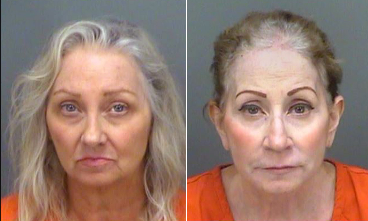 PHOTO: Mary-Beth Tomaselli and Linda Roberts were arrested and charged with first degree murder in the death of their father, killed in 2015 at his home in Florida.