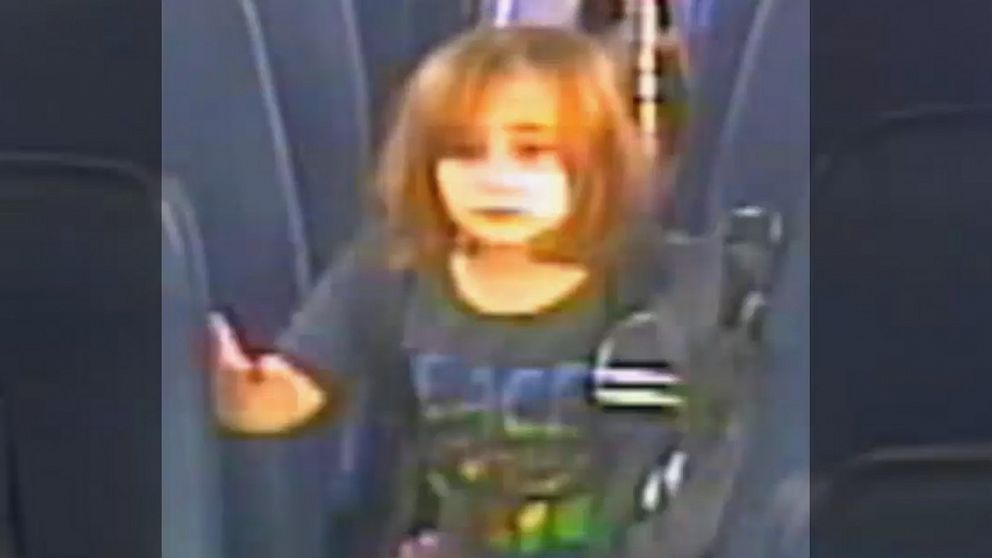 PHOTO: Missing 6-year-old Faye Swetnik is seen in this video released by the city of Cayce as she got off her school bus Feb. 10, 2020.