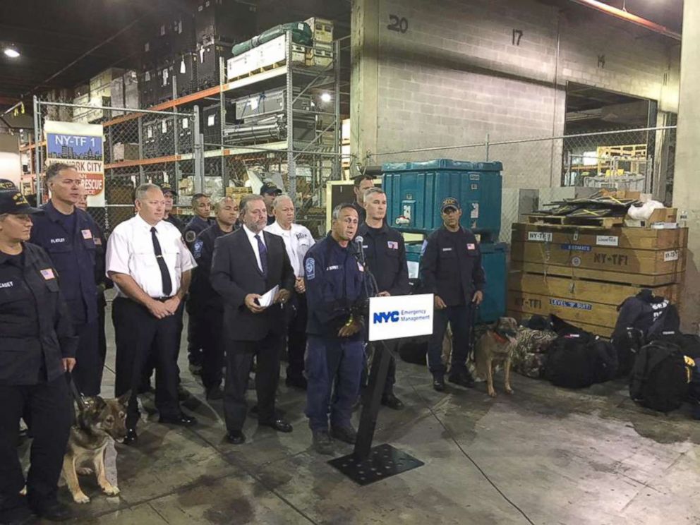 PHOTO: The Urban Search and Rescue New York Task Force 1 team have been deployed to North Carolina in support of Hurricane Florence.