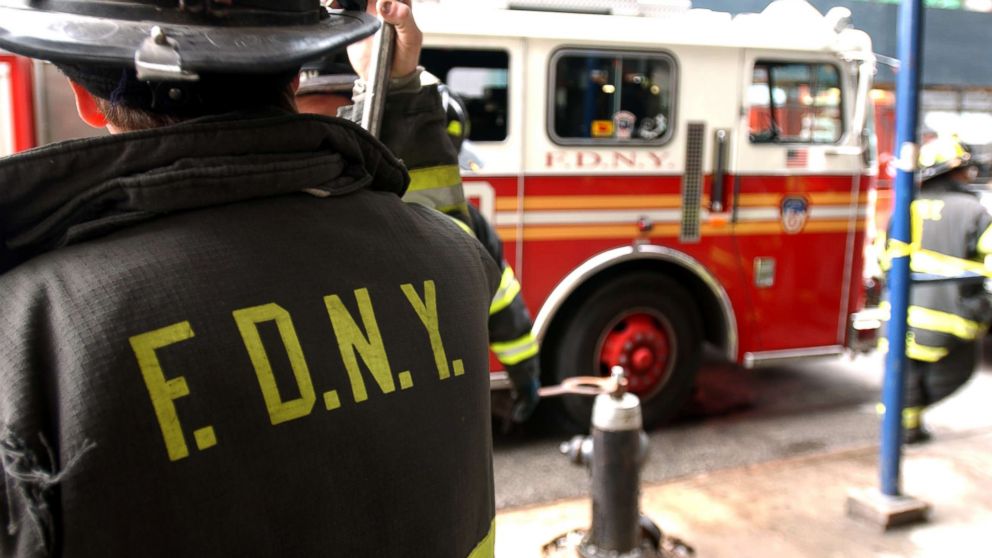 PHOTO: An undated stock photo of a New York firefighter.