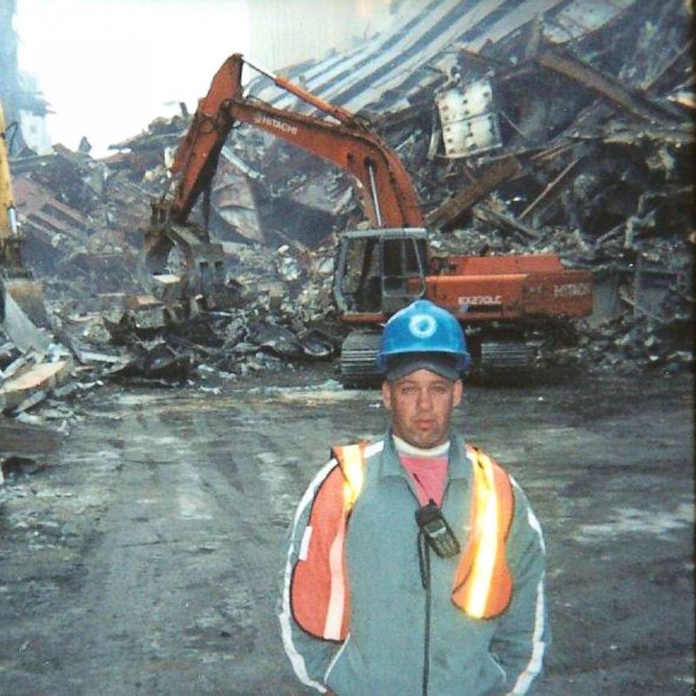 PHOTO: John Feal worked at Ground Zero immediately after the September 11th attacks and assisted with the rescue and cleanup efforts.