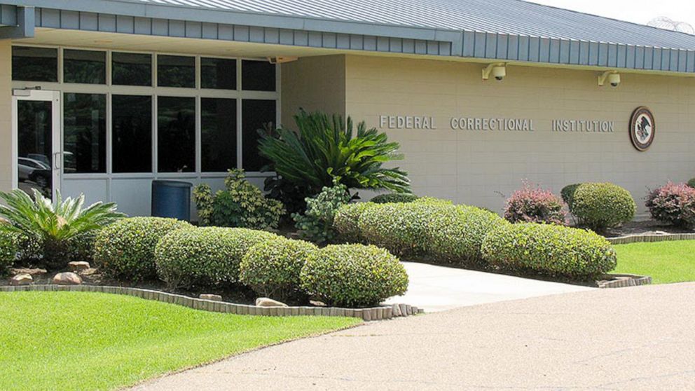PHOTO: The entrance to the Federal Correctional Institution in Oakdale, La., is pictured in an undated photo from the Federal Bureau of Prisons website.
