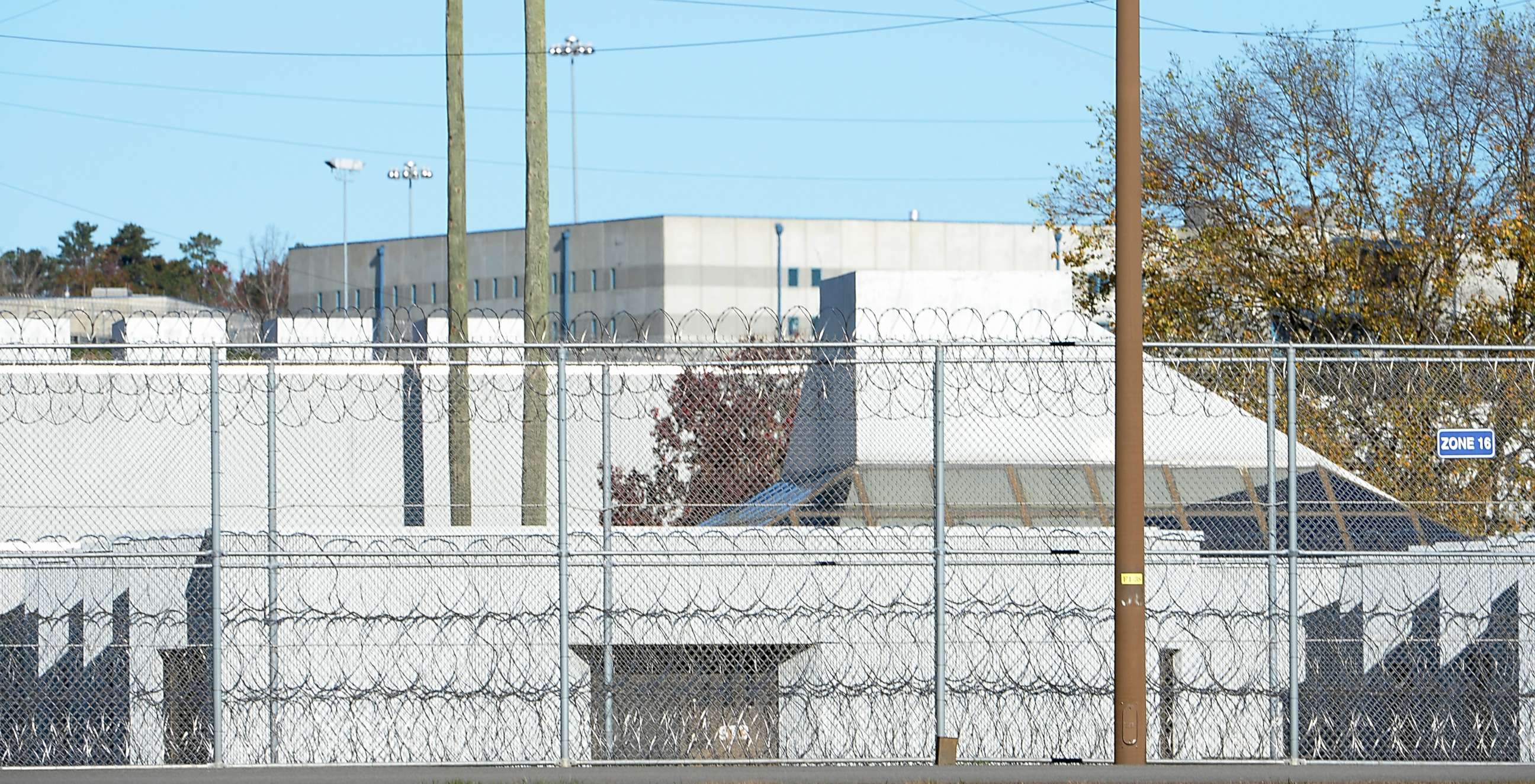 PHOTO: Fencing surrounds a federal prison in  Butner, N.C. on Nov. 20, 2015.