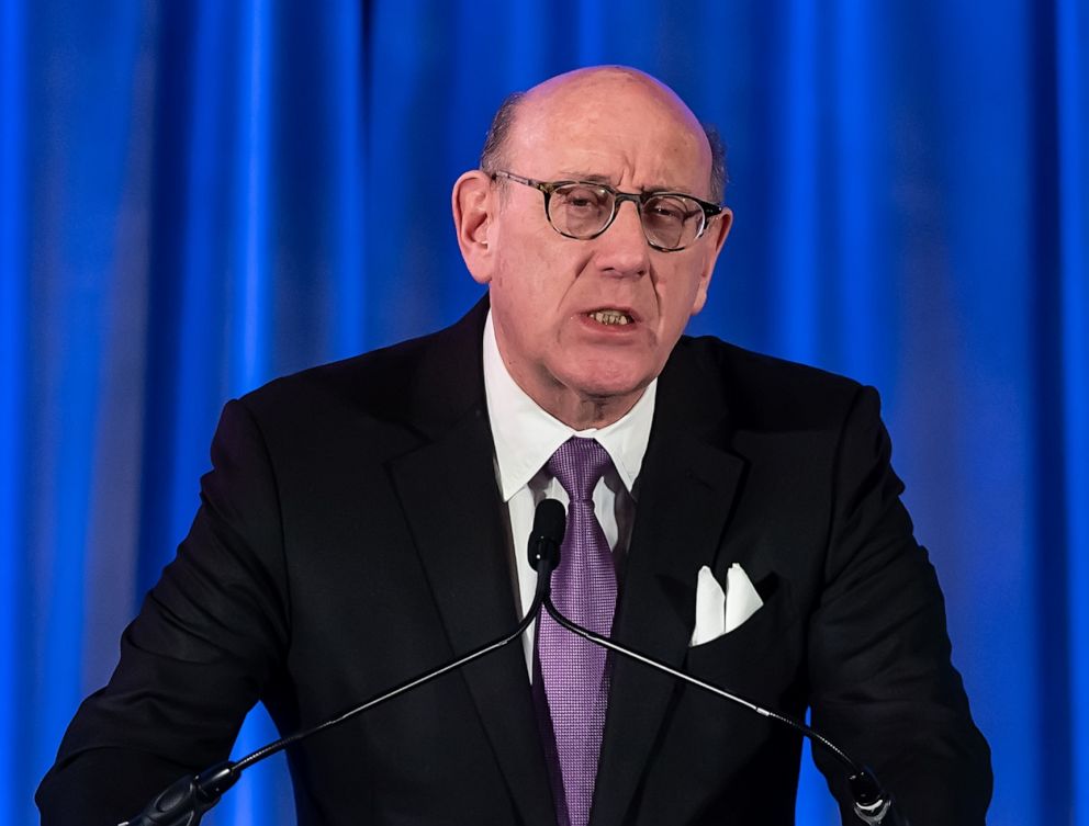 PHOTO: Attorney Kenneth Feinberg speaks on stage at National Museum of American Jewish History, Dec. 19, 2019, in Philadelphia.