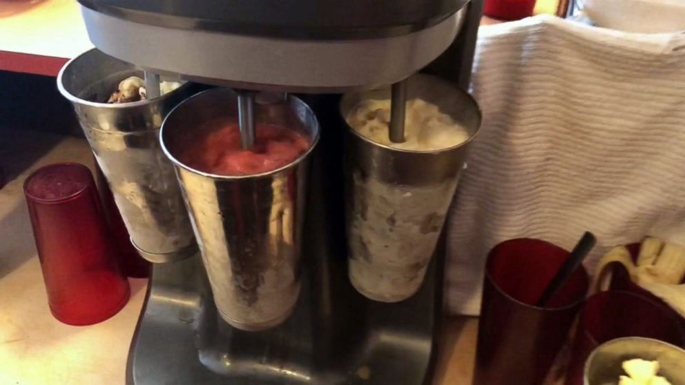 PHOTO: The shakes made at Mickies Dairy Bar share the same special ingredient: Schoep's ice cream, which is produced in Madison and has been around since the 1930s.
