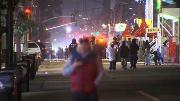 Video 7 hurt when car plows through Los Angeles festival - ABC News