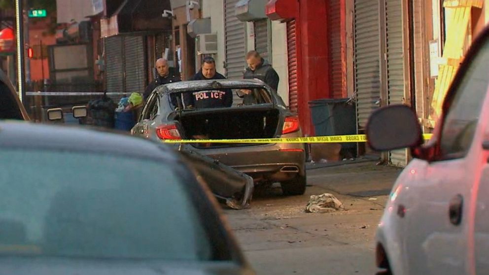 Burning car in New York City leads to shocking discovery of man inside ...