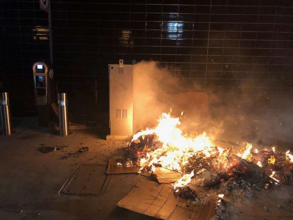 PHOTO: Richard Smallets allegedly set fire to a cardboard box while a homeless man was sleeping in it, Sept. 12, 2019, in Glendale, Calif.  