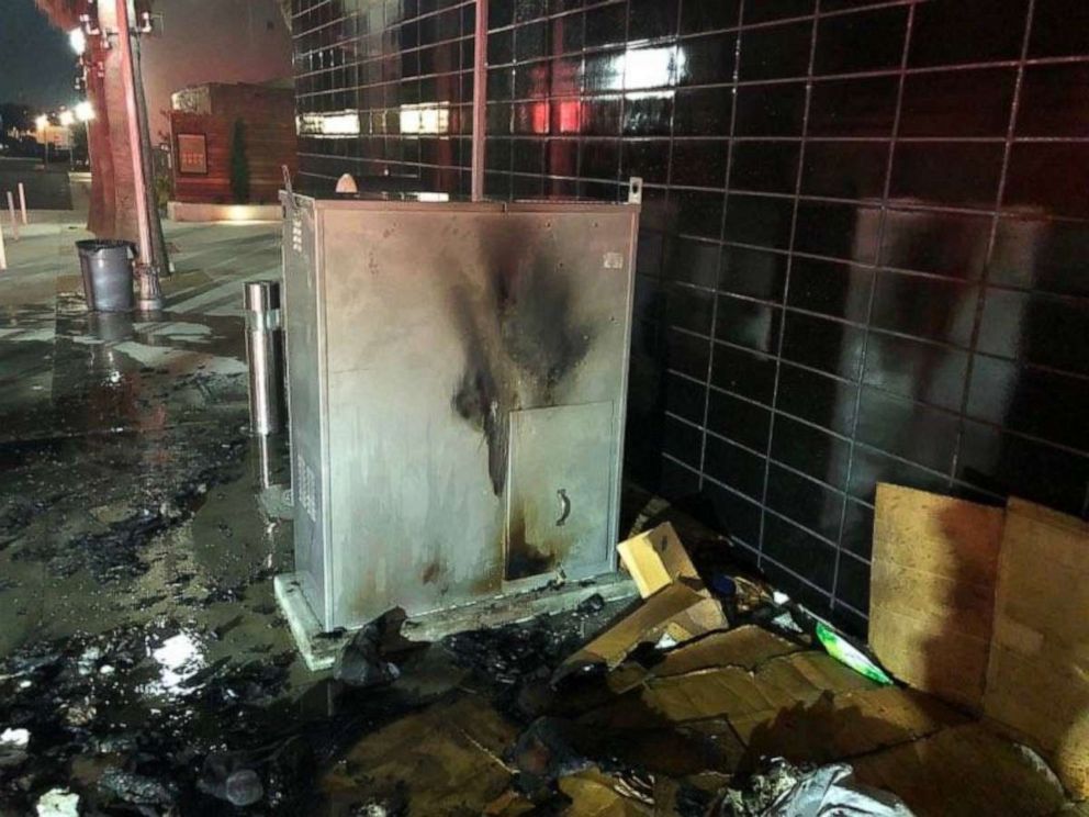 PHOTO: Richard Smallets allegedly set fire to a cardboard box while a homeless man was sleeping in it, Sept. 12, 2019, in Glendale, Calif.  