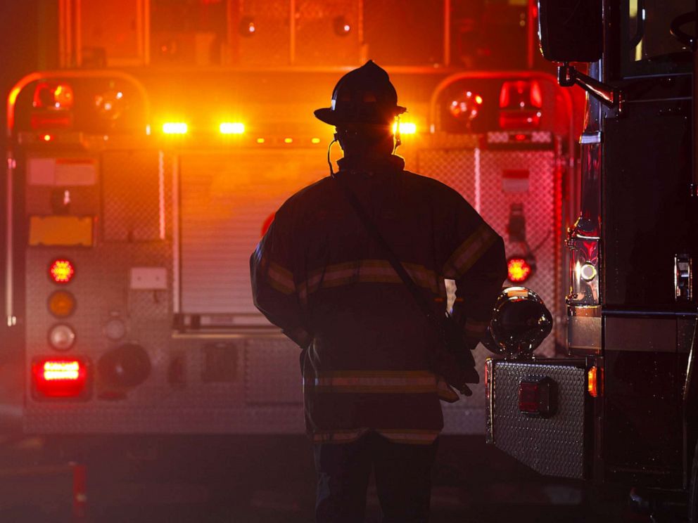 PHOTO: Firefighter , first responders in stock photo.