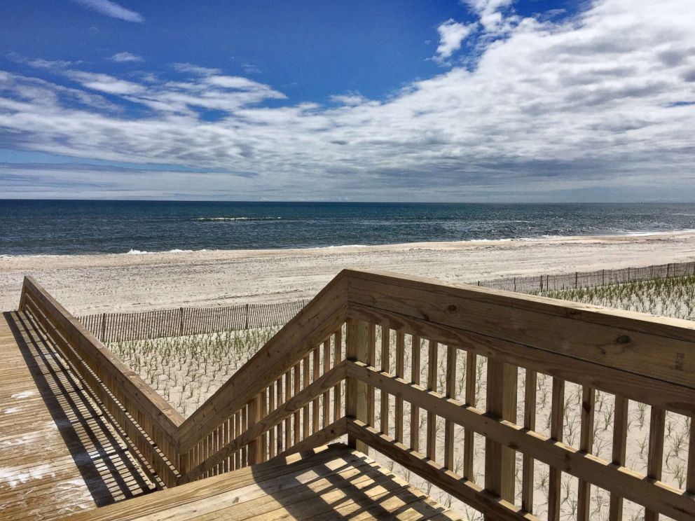 PHOTO: A stairway leads down to Ocean Beach in Fire Island, N.Y., in this undated photo.