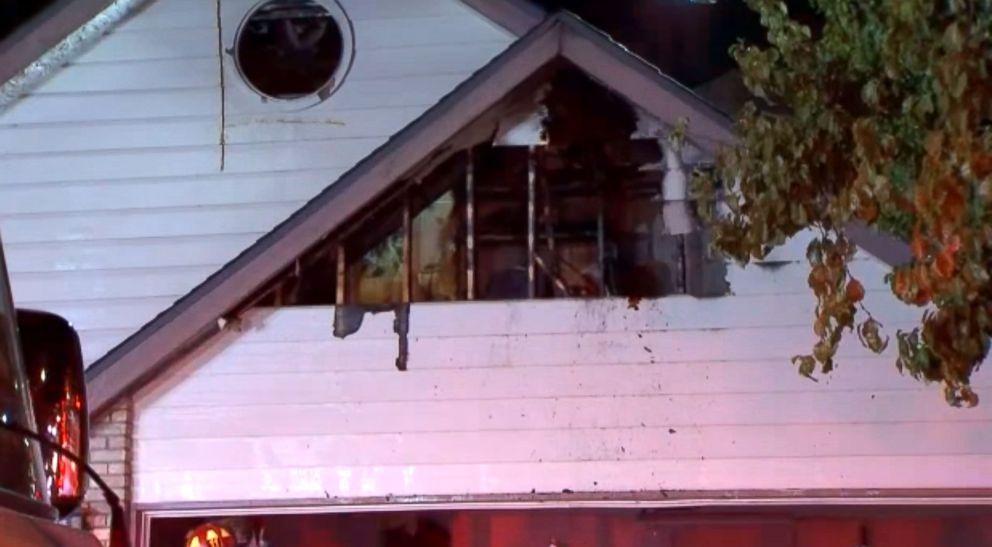 PHOTO: A man set his home on fire after using a blowtorch to kill spiders in Fresno, Calif., Oct. 23, 2018. 