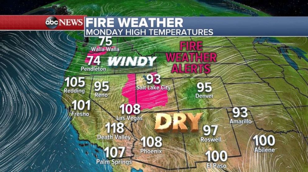 Conditions are ripe for fire in the West.