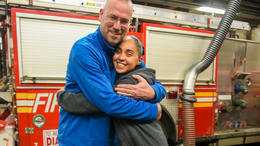 Woman saved by FDNY firefighter graduates from fire academy - ABC News