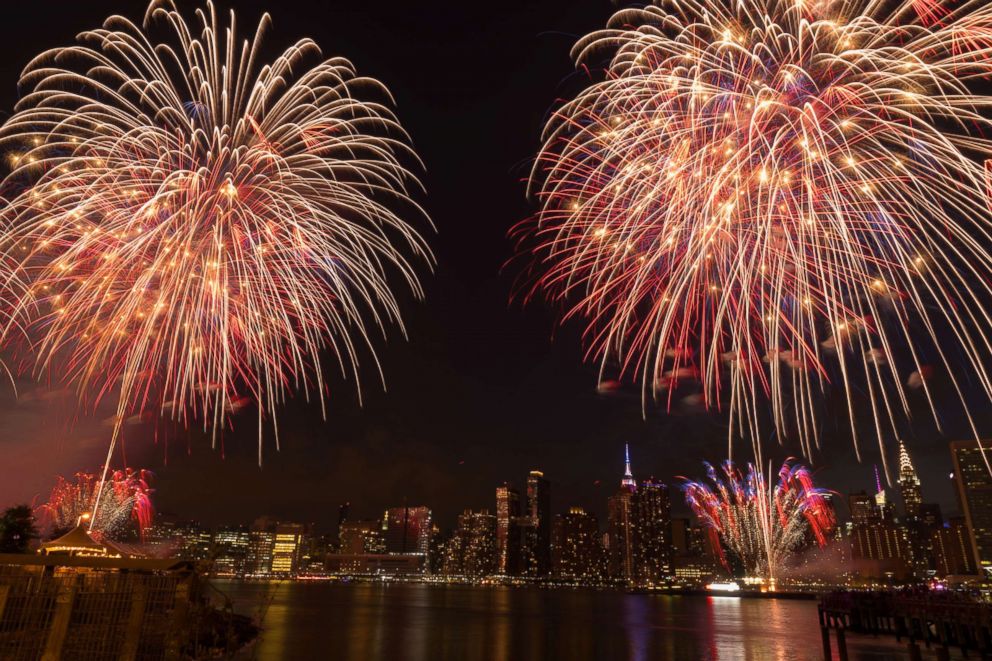 PHOTO: Macy's 4th of July Fireworks on July 4, 2017 in New York.