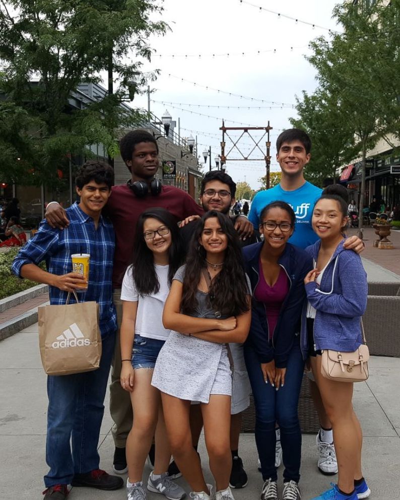 PHOTO: Jared Jaramillo and other first-generation college students at Tufts University are photographed here.