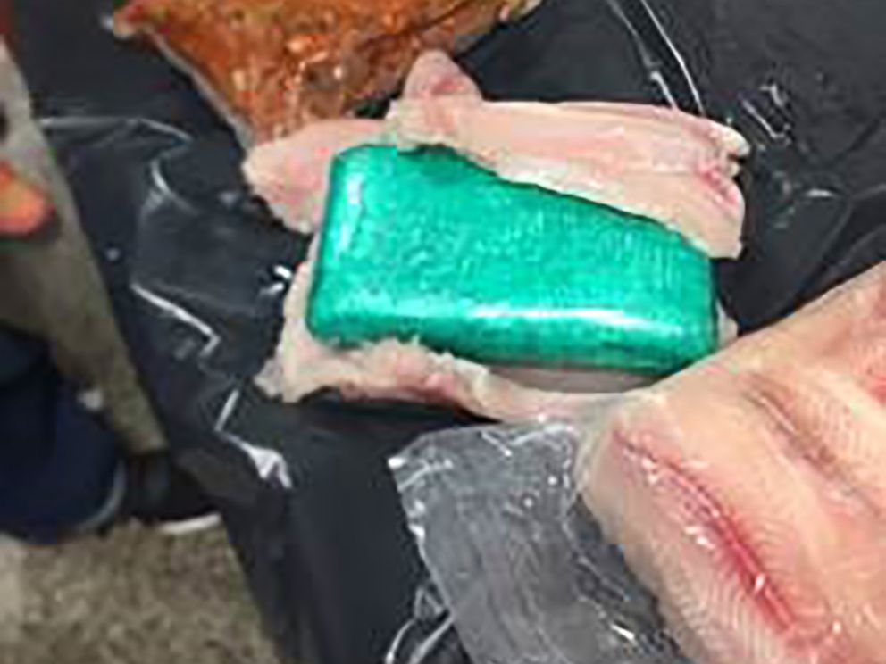 PHOTO: An estimated $10 million dollars worth of fentanyl wrapped in fish was confiscated in New York City, according to the Office of Special Narcotics Prosecutor for the City of New York (SNPNYC).