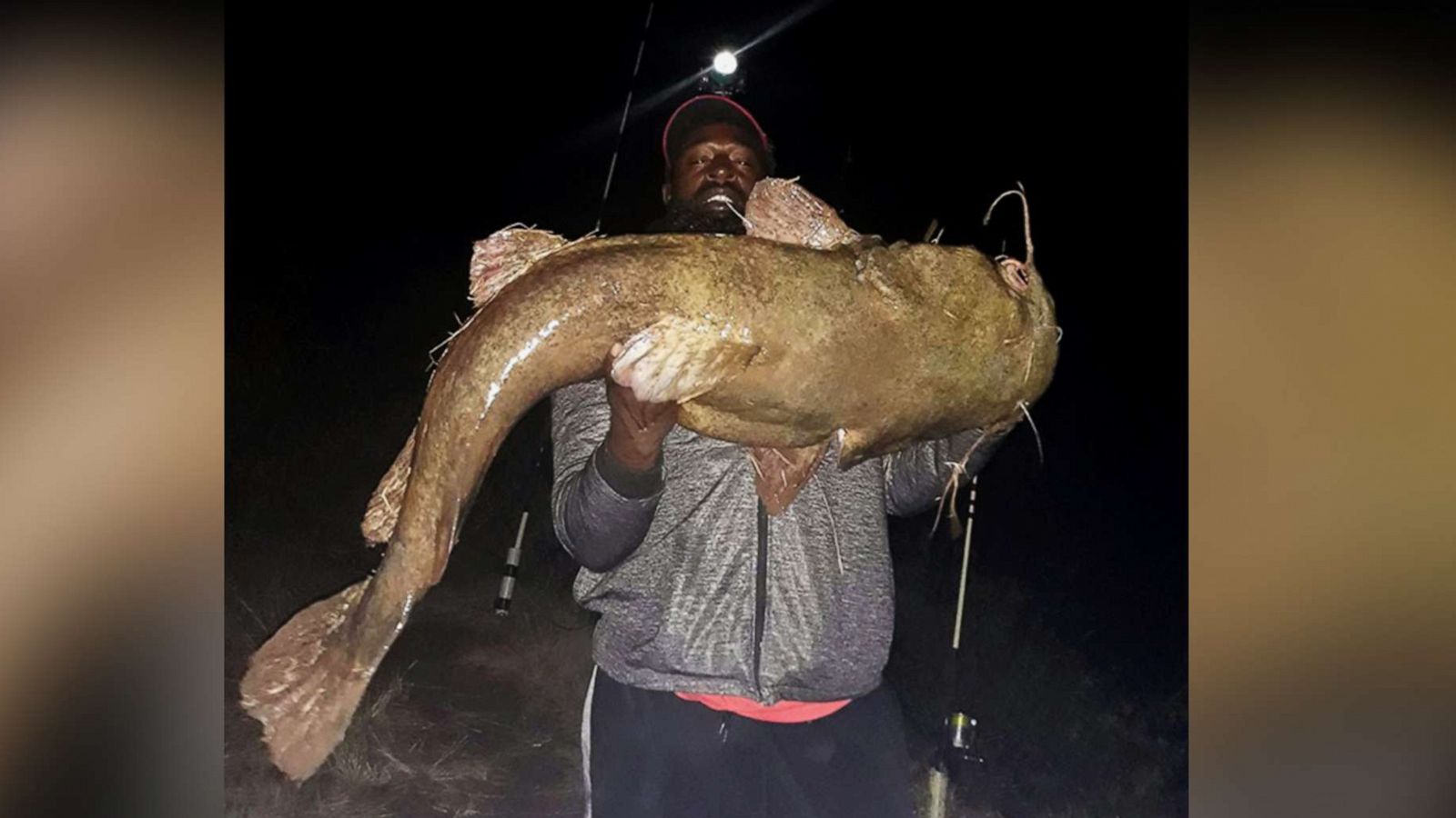 Fisherman named George Washington reels in 60-pound catfish - ABC News