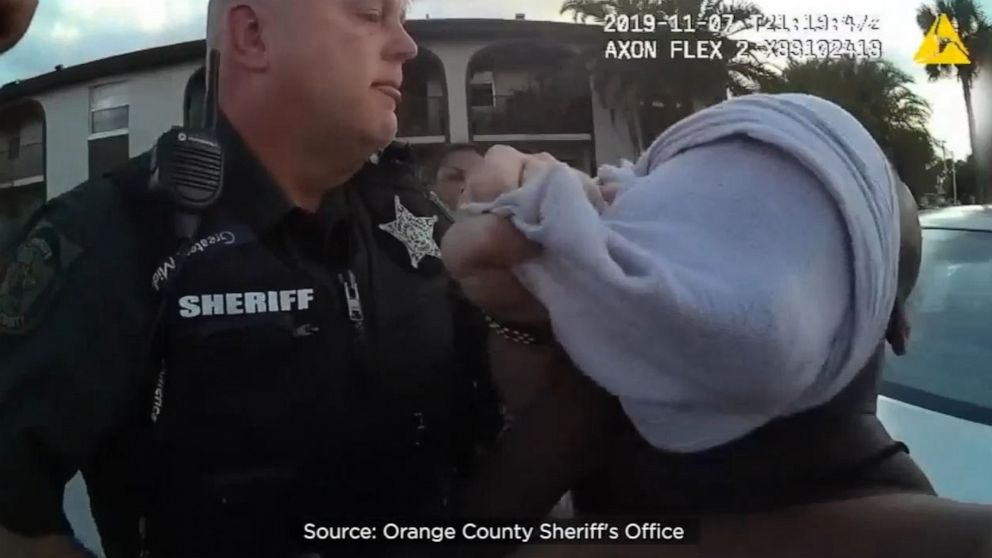 PHOTO: A school resource officer was fired Friday, Nov. 8, 2019, after he was seen on video grabbing a young student by the hair at Westridge Middle School in Orlando, Fla.