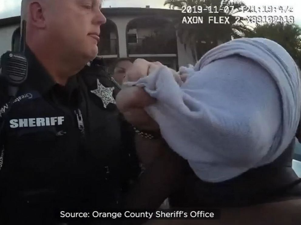 PHOTO: A school resource officer was fired Friday, Nov. 8, 2019, after he was seen on video grabbing a young student by the hair at Westridge Middle School in Orlando, Fla.