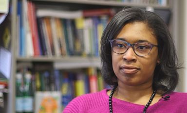 PHOTO: Vicki Johnson-Lawrence, a social epidemiologist at Michigan State University, conducts surveys of Flint residents to better understand the impact of the water crisis.