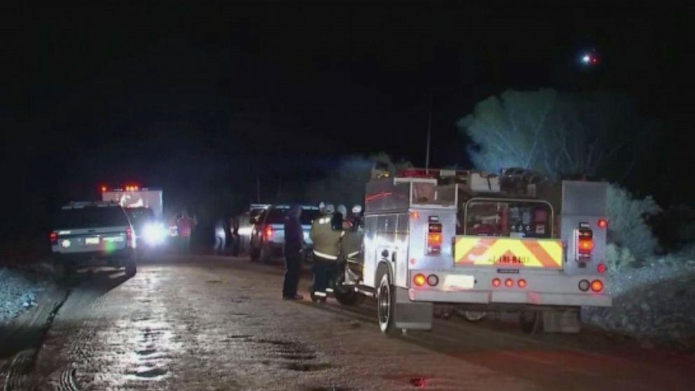 PHOTO: Multiple agencies are searching for three children reported missing after a vehicle they were in became swept away by flooding in the Tonto Basin area.