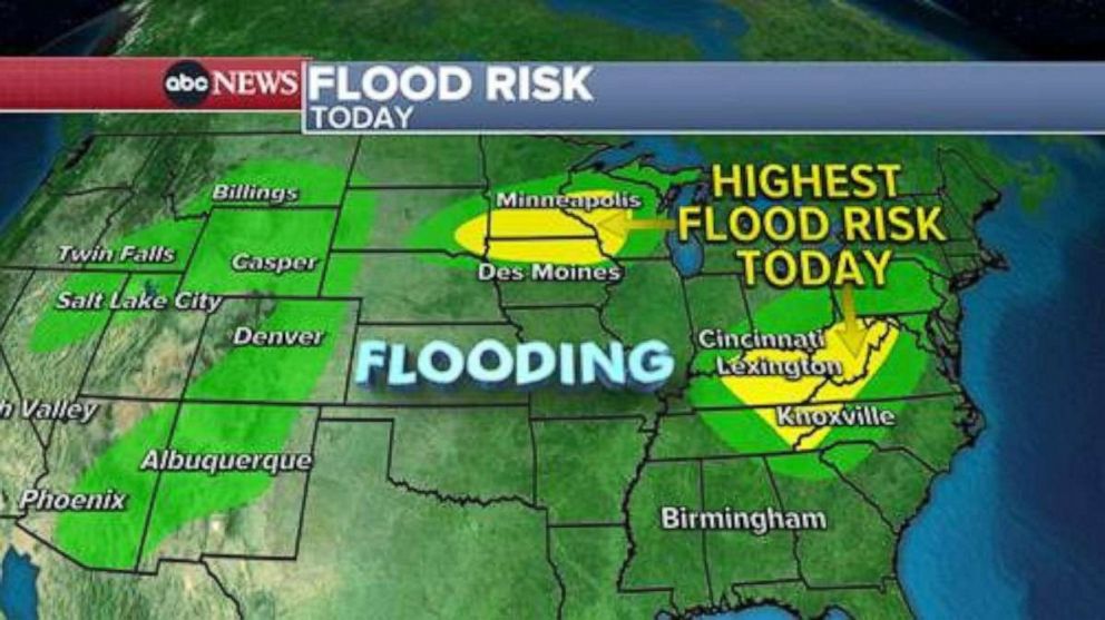 PHOTO: Flood Risk map