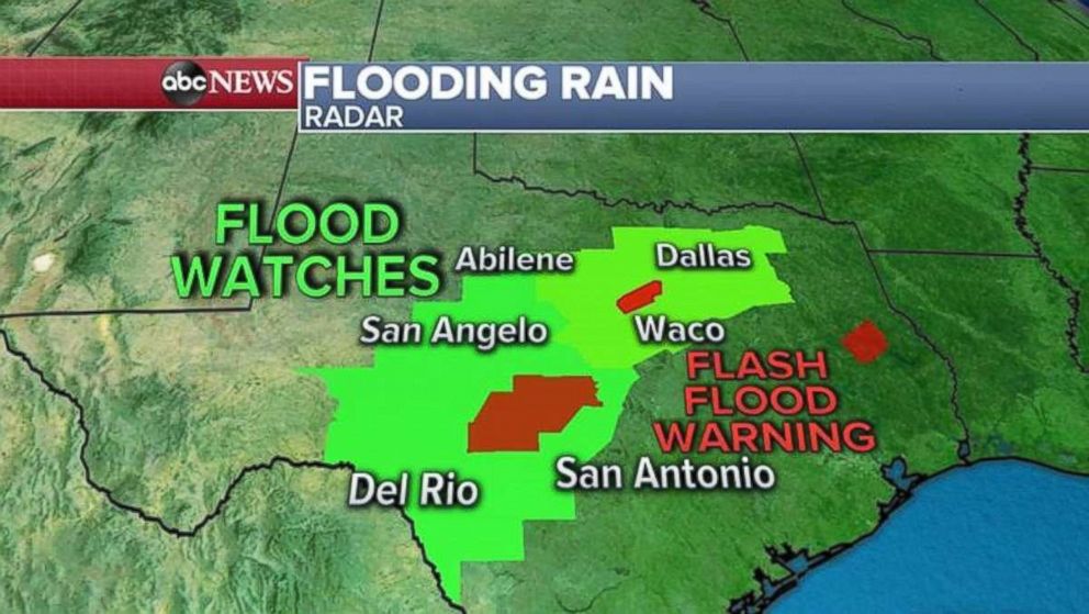 Winter-like air moving into Midwest, Northeast; Heavy rain hits Texas ...
