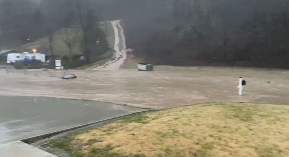 PHOTO: Flooding in Canada, Ky., Jan. 1, 2022.