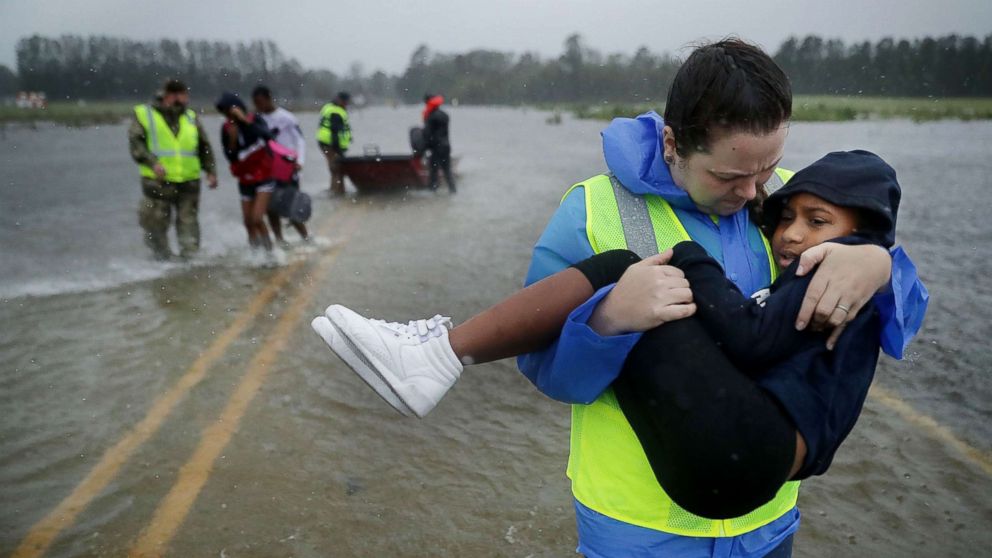 The total extent of devastation from Florence, which has turned from a hurricane into a tropical storm, remains unknown as rain and flooding continue to wreak havoc in the Carolinas.