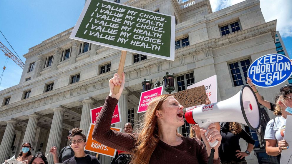 A Florida law banning abortions after 15 weeks is back in place Tuesday, after a state court judge had ruled the law violated the state's constitution. The state then filed an appeal of the judge's decision, which automatically suspended the decision.