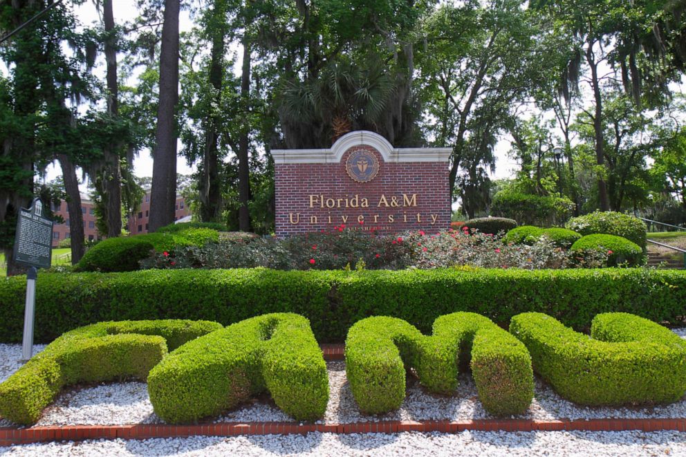PHOTO: Florida A&M University entrance sign.