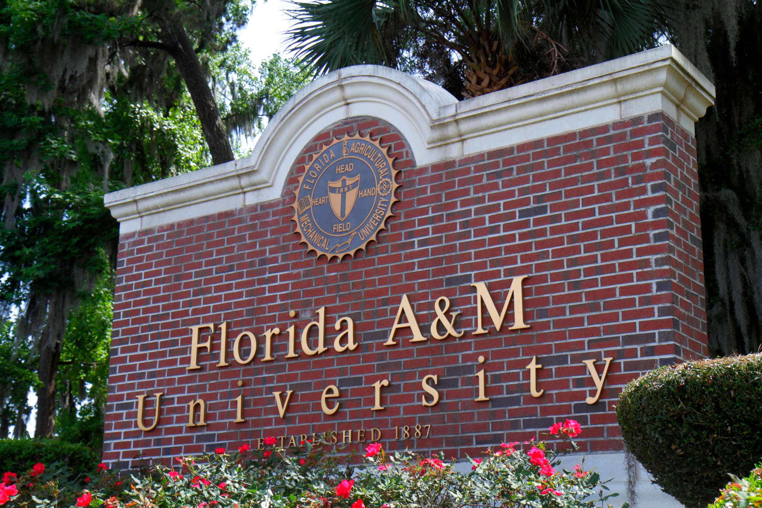 PHOTO: Florida A&M University entrance sign.