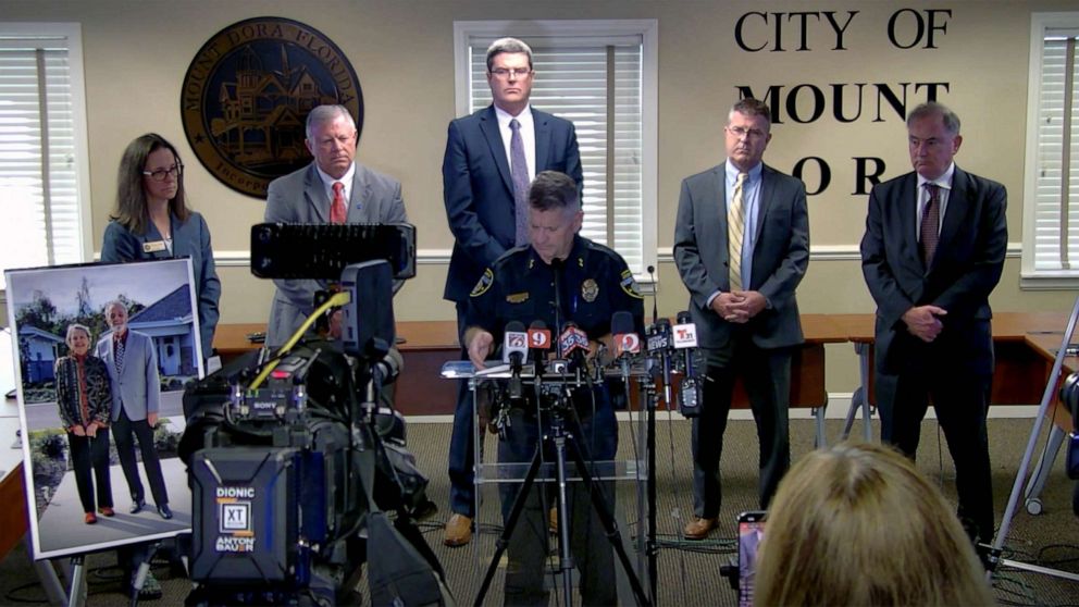 PHOTO: Undated photo of murder victims Daryl Getman, 83, and Sharon Getman, 80 is seen during a press conference.