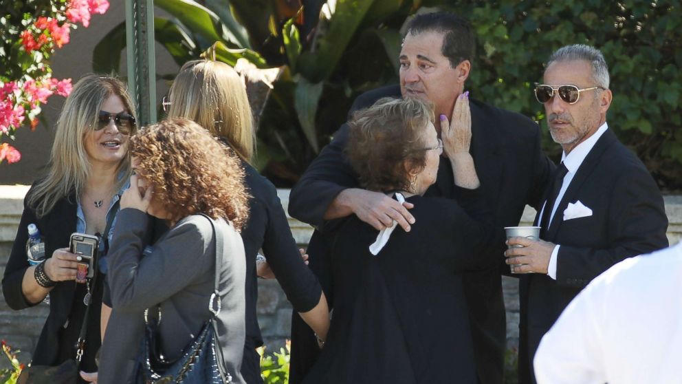 PHOTO: Family and friends gather for the funeral service for Meadow Pollack at the Jewish congregation Kol Tikvah, Feb. 16, 2018, in Parkland, Fla. 
