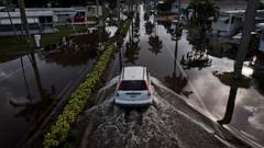 Torrential rain in Florida closes schools, knocks out power