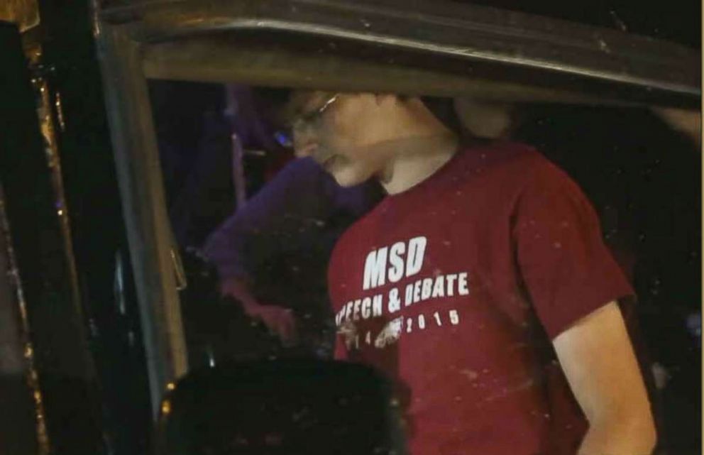 Students who survived the shooting in Parkland, Florida, arrived Tuesday night in Tallahassee.