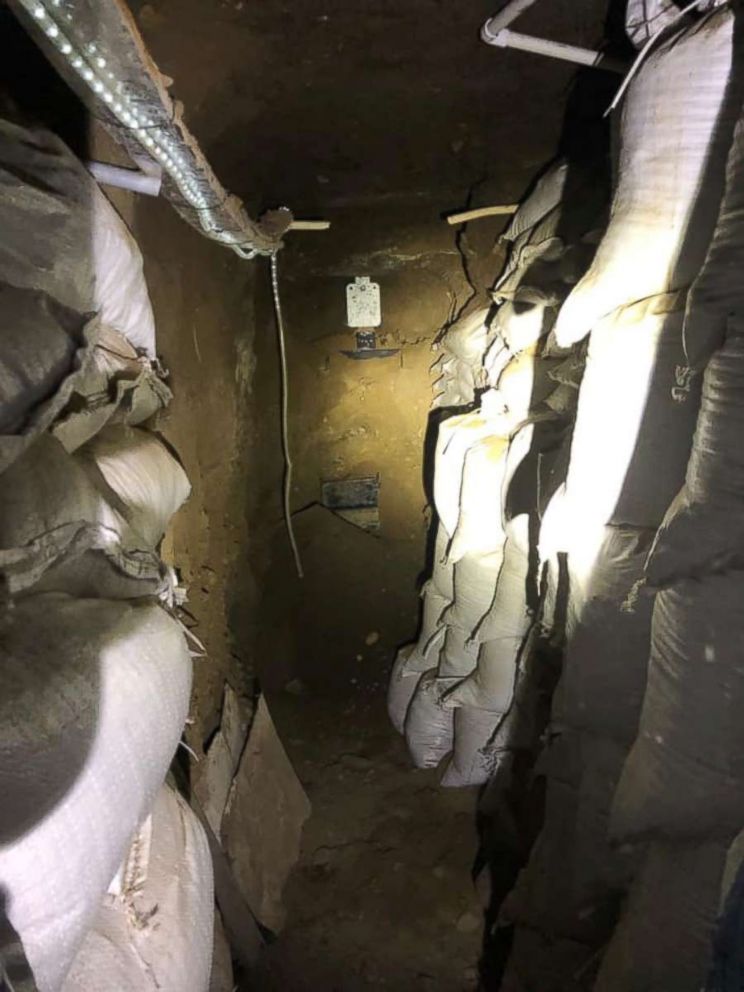 PHOTO: Fontana, Calif., police busted an alleged gang hideaway on Thursday, Feb. 7, 2019, that included a hidden underground shooting range under a manhole cover.