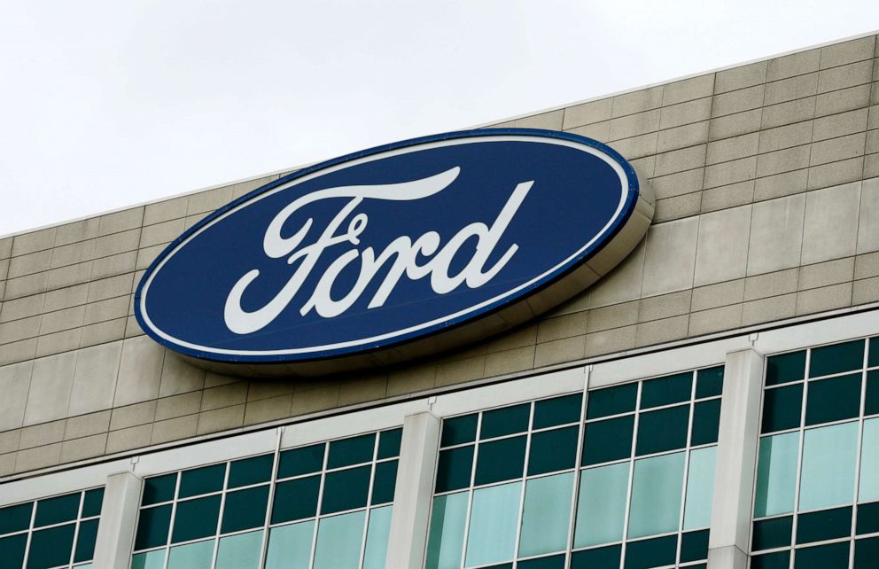 PHOTO: The Ford Motor Co. headquarters stands in Dearborn, Michigan, May 22, 2017.