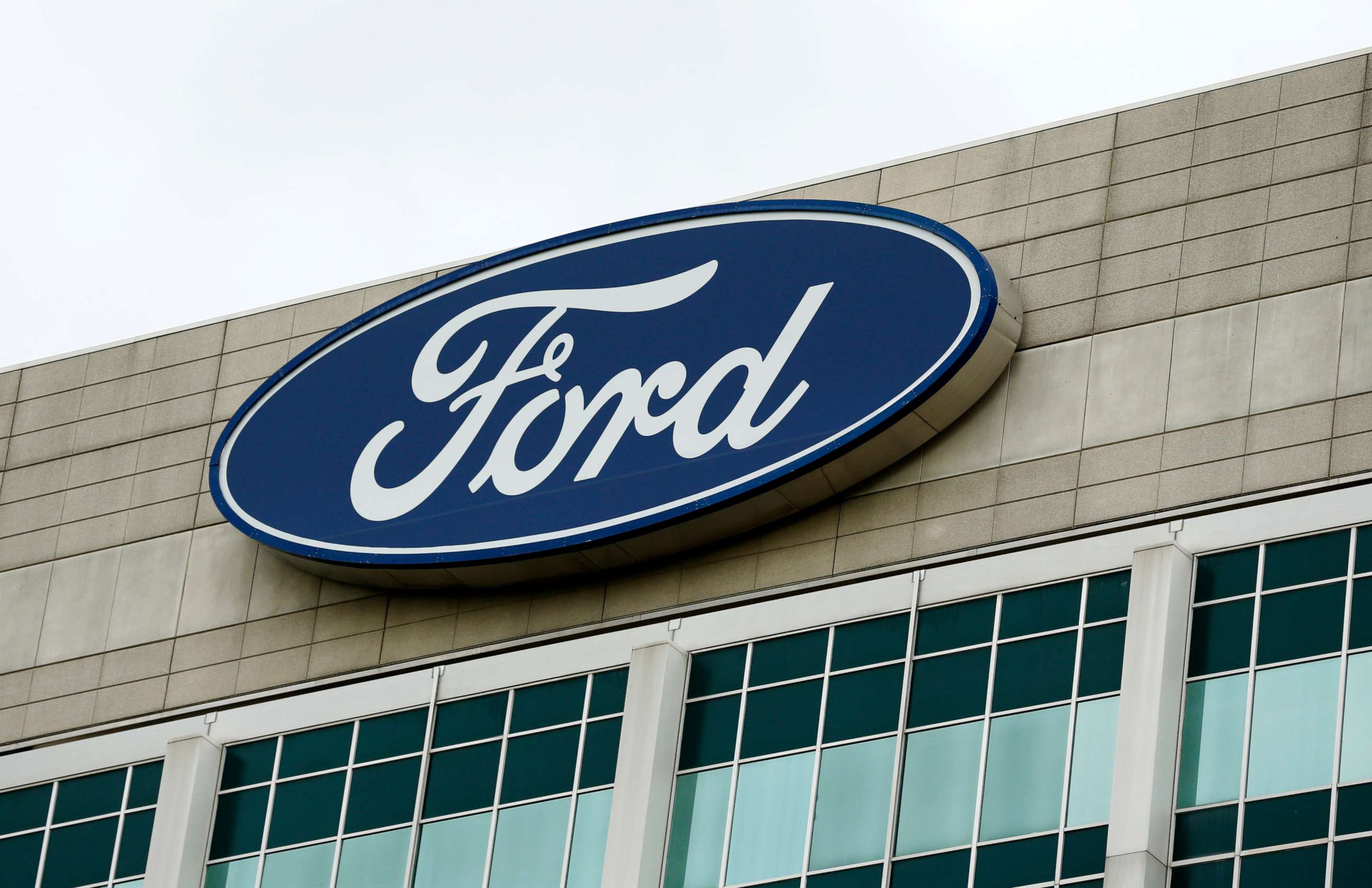 PHOTO: The Ford Motor Co. headquarters stands in Dearborn, Michigan, May 22, 2017.