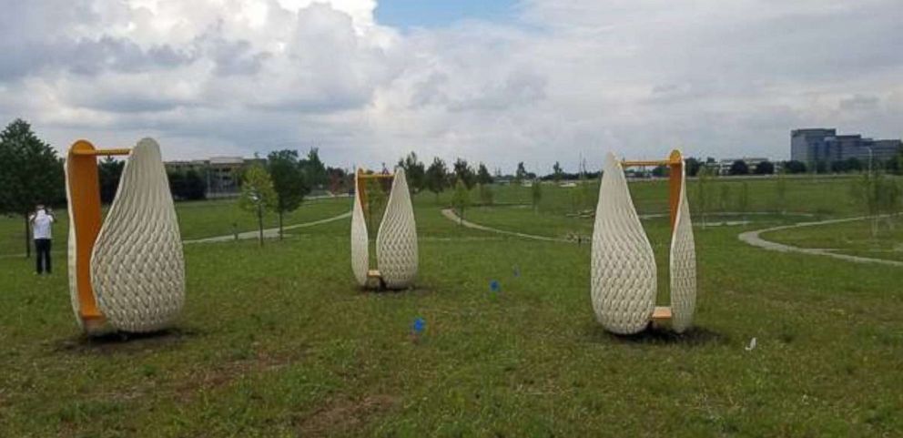 PHOTO: Six hives containing 360,000 honeybees are now part of Ford Motor's Dearborn, Michigan, campus.