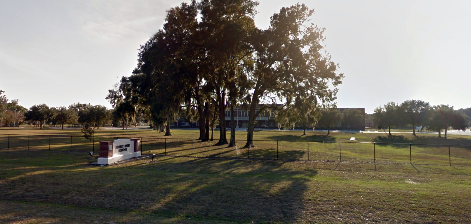 PHOTO: Forest High School in Ocala, Fla., is pictured in a Google Street View image from December 2016.