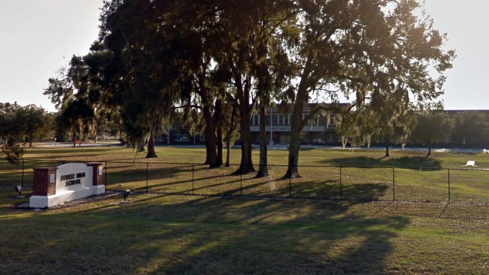 Forest High School in Ocala, Fla., is pictured in a Google Street View image from December 2016.