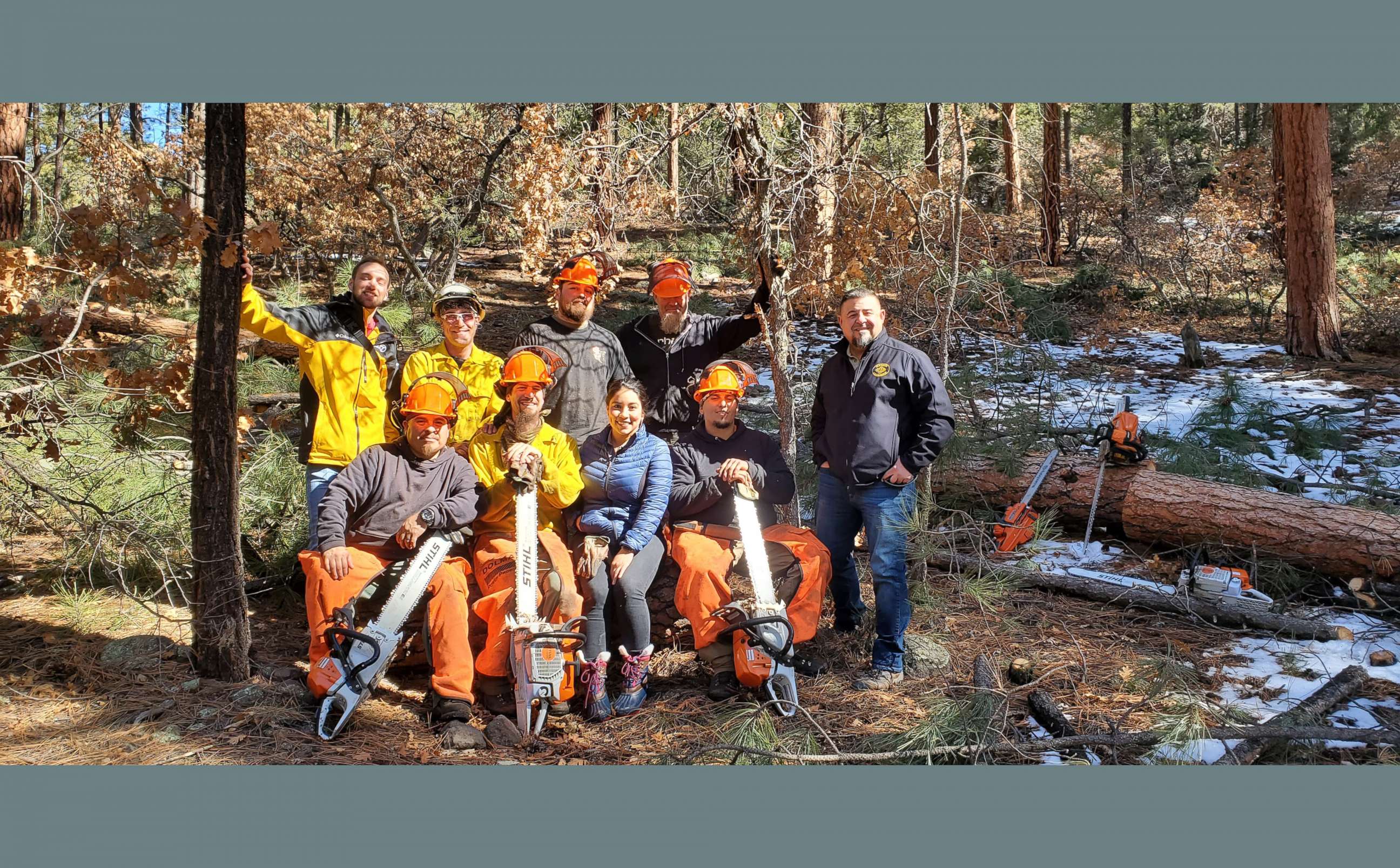PHOTO:  All Around Forestry LLC specializes in fire prevention in New Mexico.