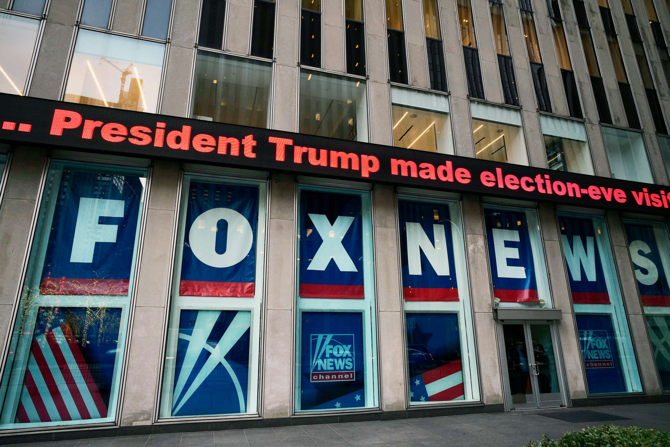 PHOTO: Fox News studios in New York City, Nov. 28, 2018.