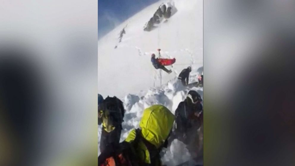 VIDEO: Rescue dogs save 12-year-old boy buried in snow