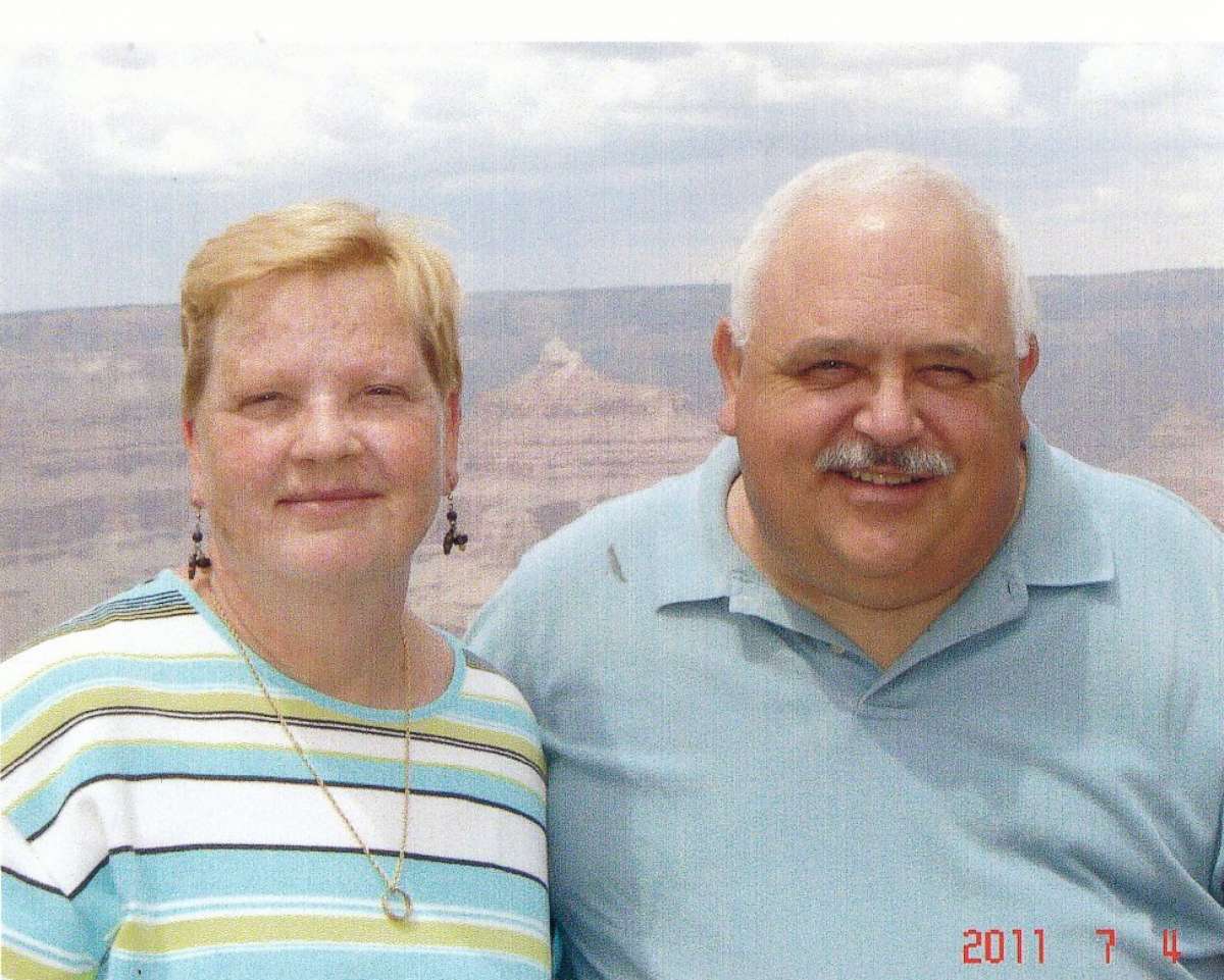 PHOTO: Frances Treadwell's husband of 52 years, Harold Treadwell, 71, right, was fatally shot in Phoenix, July 28, 2019, as he drove for Lyft.