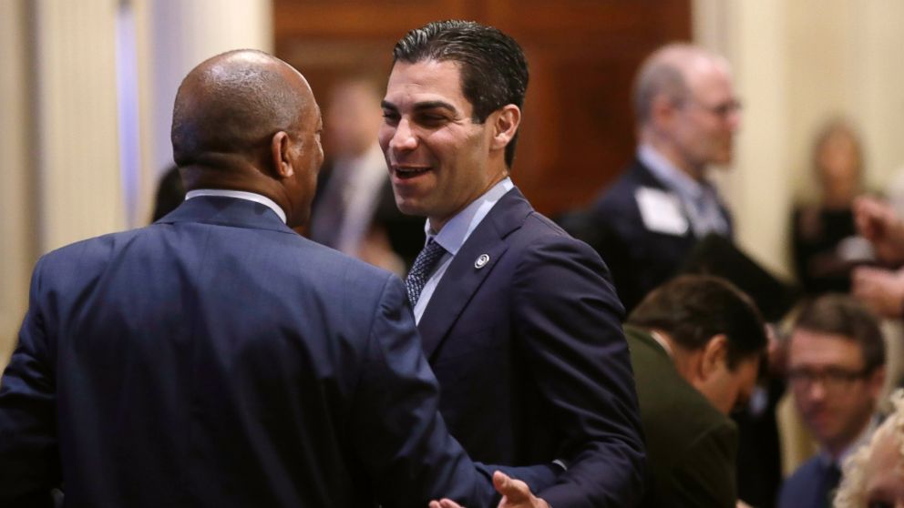 PHOTO: Miami Mayor Francis Suarez said the racially charged confrontation seen on video on Martin Luther King Jr. Day on Monday, Jan. 20, 2019, "will not be tolerated."