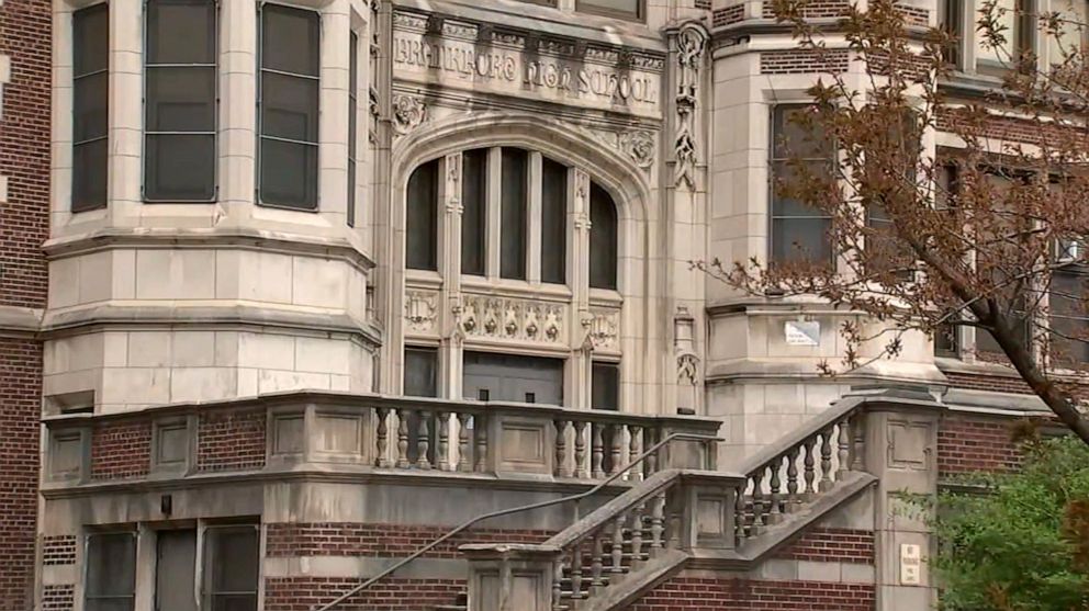 PHOTO: In this screen grab from a video, Frankford High School is shown in Philadelphia.